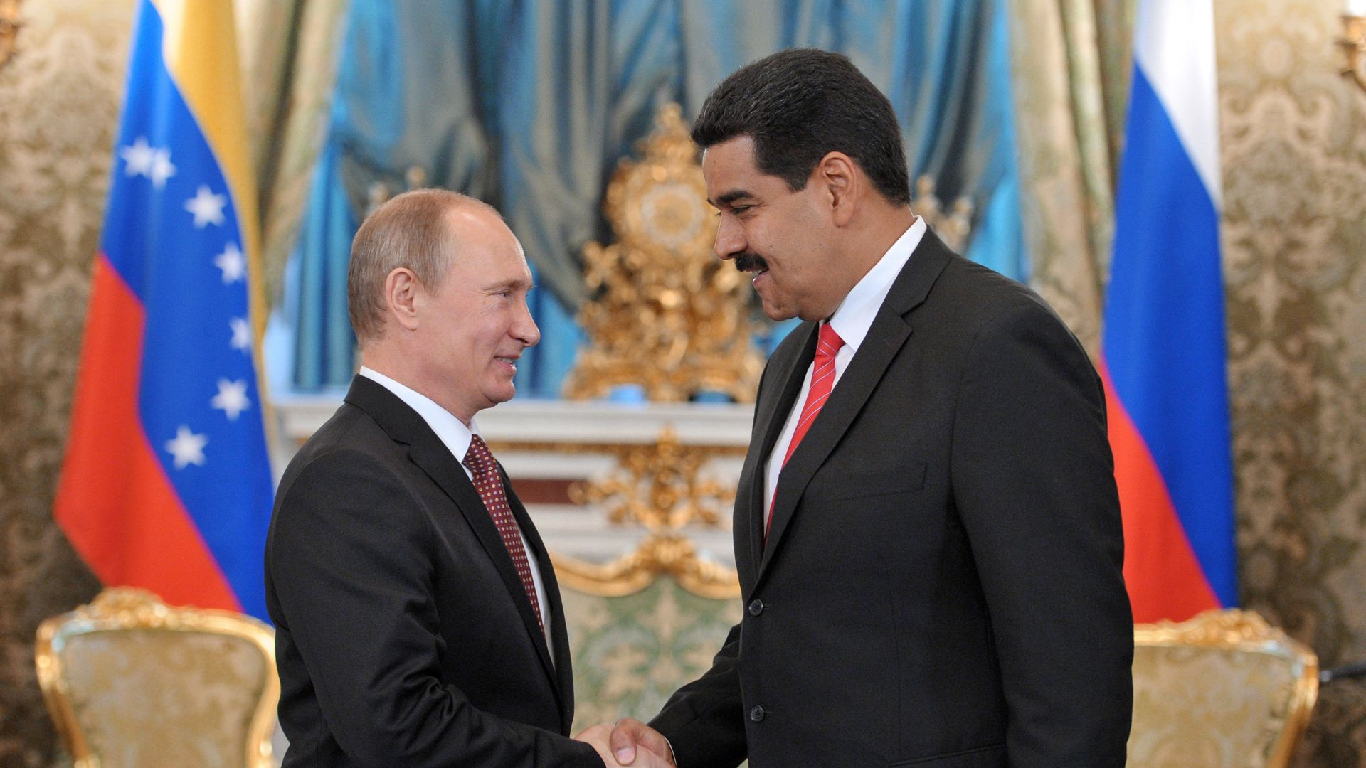 Russian President Vladimir Putin meets in the Kremlin with Nicolas Maduro Russian President Vladimir Putin meets in the Kremlin with Nicolas Maduro - Sputnik International, 1920, 18.02.2022