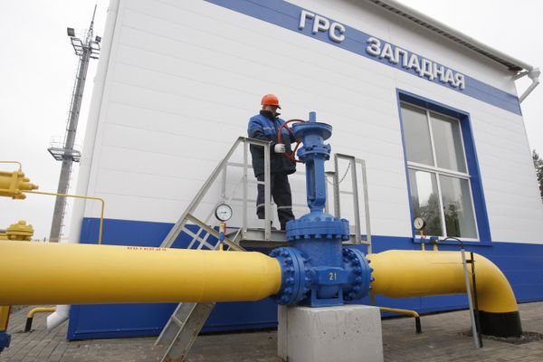 Gazprom's Zapadnaya gas distribution station in Belarus Gazprom's Zapadnaya gas distribution station in Belarus - Sputnik International