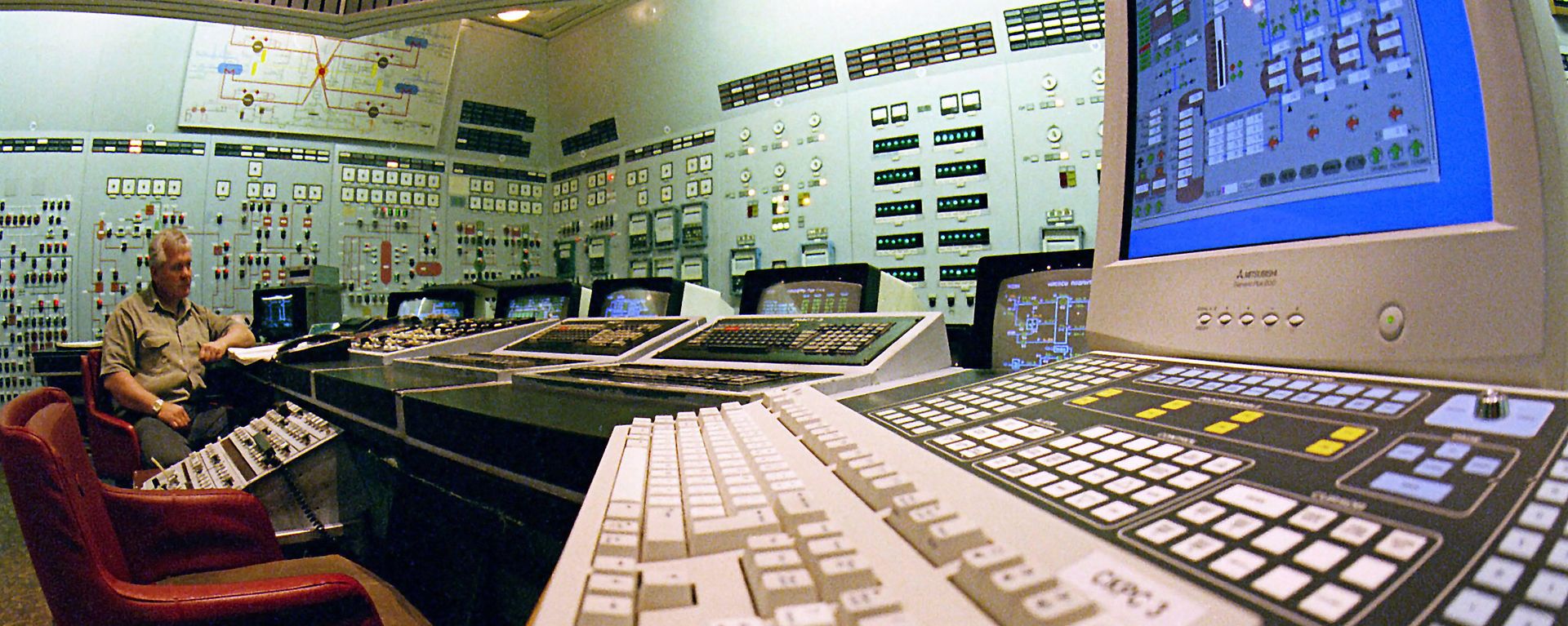 The control panel of the Zaporozhye nuclear power plant - Sputnik International, 1920, 12.06.2023