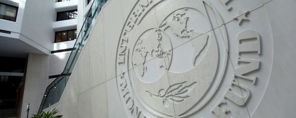 The International Monetary Fund logo is seen inside its headquarters at the end of the IMF/World Bank annual meetings in Washington, U.S., October 9, 2016 The International Monetary Fund logo is seen inside its headquarters at the end of the IMF/World Bank annual meetings in Washington, U.S., October 9, 2016 - Sputnik International