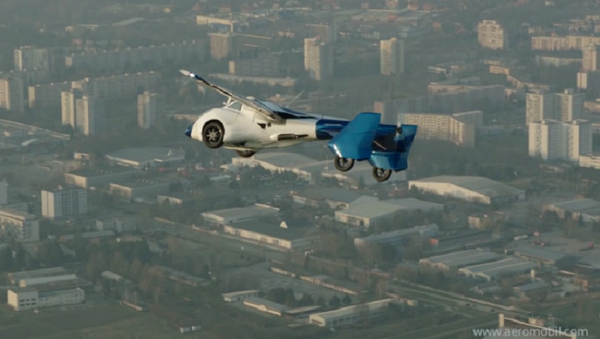 AeroMobil 3.0 prototype Test Flight 2015-03-23 AeroMobil 3.0 prototype Test Flight 2015-03-23 - Sputnik International