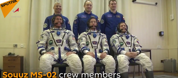 Ready for New Space Mission: Soyuz MS-02 Crew Training Ready for New Space Mission: Soyuz MS-02 Crew Training - Sputnik International