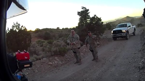 Area 51 Drama: Bikers Riding Near Facility Held at Gunpoint by Men in Camouflage Gear - Sputnik International