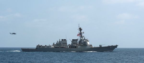 FILE PHOTO - The US Navy guided-missile destroyer USS Mason. FILE PHOTO - The US Navy guided-missile destroyer USS Mason. - Sputnik International