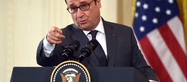 French President Francois Hollande speaks during a joint press conference with US President Barack Obama at the White House in Washington, DC, on November 24, 2015. French President Francois Hollande speaks during a joint press conference with US President Barack Obama at the White House in Washington, DC, on November 24, 2015. - Sputnik International