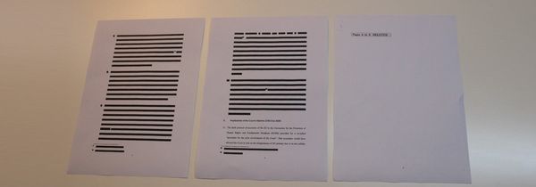 Sample pages of the redacted analysis sent to ClientEarth by the Commission. Sample pages of the redacted analysis sent to ClientEarth by the Commission. - Sputnik International