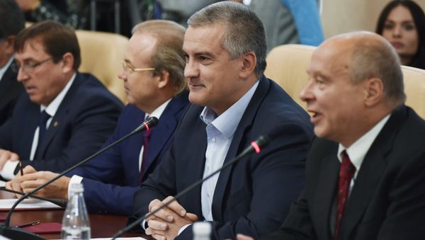 Head of the Republic of Crimea Sergei Aksyonov Head of the Republic of Crimea Sergei Aksyonov - Sputnik International