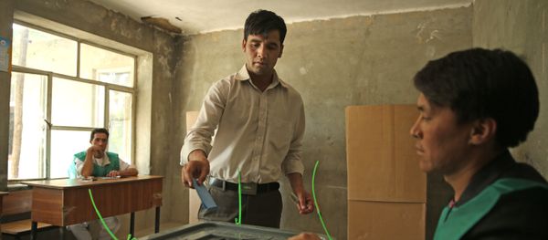 An Afghan man casts his vote at a polling station in Kabul, Afghanistan (File) An Afghan man casts his vote at a polling station in Kabul, Afghanistan (File) - Sputnik International