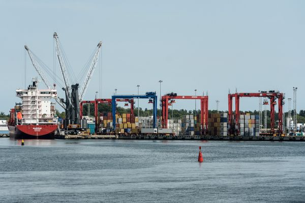 A commercial terminal at the Baltiysk Port, Kaliningrad region. - Sputnik International