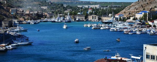 A view of the Balaklava Bay in Sevastopol from the Castle Hill A view of the Balaklava Bay in Sevastopol from the Castle Hill - Sputnik International
