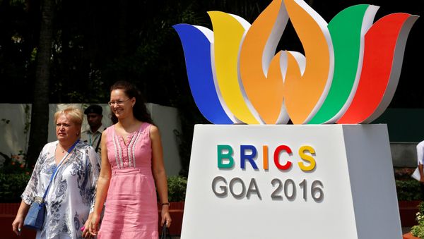 People walk out of one of the venues of BRICS (Brazil, Russia, India, China and South Africa) Summit, in Benaulim, in the western state of Goa, India, October 14, 2016 People walk out of one of the venues of BRICS (Brazil, Russia, India, China and South Africa) Summit, in Benaulim, in the western state of Goa, India, October 14, 2016 - Sputnik International