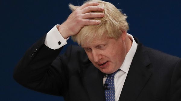 British Foreign Secretary Boris Johnson delivers a speech on the first day of the Conservative party annual conference at the International Convention Centre in Birmingham, central England, on October 2, 2016 - Sputnik International