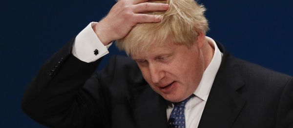 British Foreign Secretary Boris Johnson delivers a speech on the first day of the Conservative party annual conference at the International Convention Centre in Birmingham, central England, on October 2, 2016 British Foreign Secretary Boris Johnson delivers a speech on the first day of the Conservative party annual conference at the International Convention Centre in Birmingham, central England, on October 2, 2016 - Sputnik International