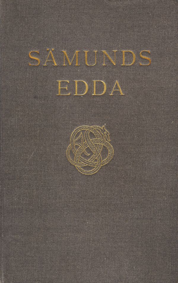 Sämunds Edda (1913), the first edition of Erik Brate's translation from Icelandic to Swedish of the Poetic Edda (also known as the Elder Edda) - Sputnik International