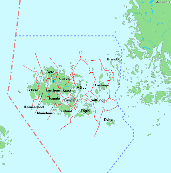 Administrative division of Åland - Sputnik International