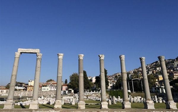 Ancient inscriptions found at an archaeological site in Izmir (Smyrna) - Sputnik International