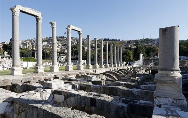 Ancient inscriptions found at an archaeological site in Izmir (Smyrna) - Sputnik International