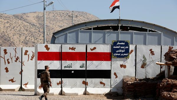 A view of Zalikan Camp in Bashiqa, October 6, 2016 - Sputnik International