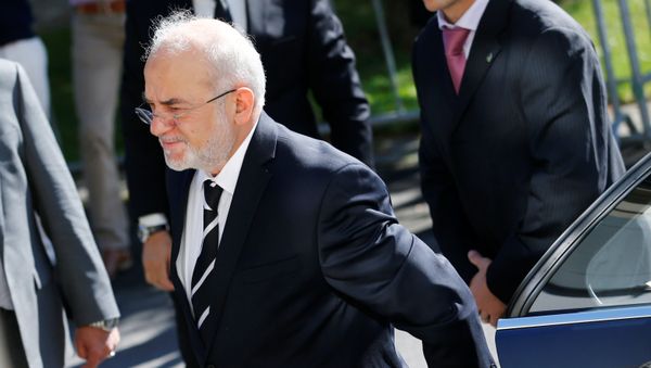 Iraq's Foreign Minister Ibrahim al-Jaafari arrives at the Beau-Rivage Palace ahead of Syria talks in Lausanne, Switzerland, October 15, 2016 - Sputnik International