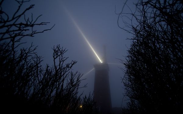A lighthouse sends out its rays on February 29, 2012 on Germany's North Sea archipelago Heligoland (German: Helgoland). The small island, which was given back to Germany by Britain 60 years ago, has a changeful history and was used as a bombing range by the British Royal Navy after World War II. Heligoland was restored to German authorities in 1952. A lighthouse sends out its rays on February 29, 2012 on Germany's North Sea archipelago Heligoland (German: Helgoland). The small island, which was given back to Germany by Britain 60 years ago, has a changeful history and was used as a bombing range by the British Royal Navy after World War II. Heligoland was restored to German authorities in 1952. - Sputnik International