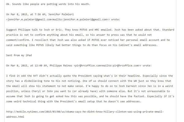 One of the 'Podesta Emails' released by Wikileaks  - Sputnik International