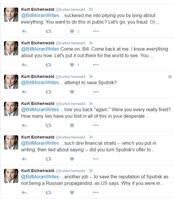 Eichenwald tweets 2 Eichenwald tweets 2 - Sputnik International