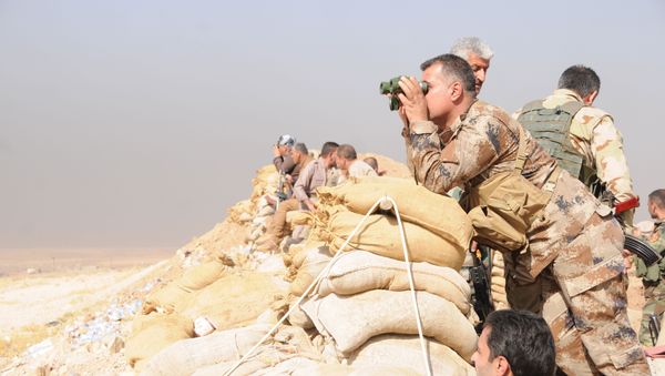 Peshmerga forces near Mosul, Iraq Peshmerga forces near Mosul, Iraq - Sputnik International