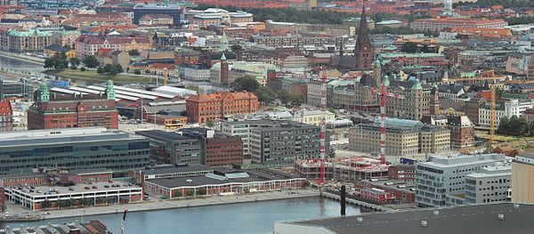 The view over Malmö and Västra hamnen from Turning Torsos 54 floor. The view over Malmö and Västra hamnen from Turning Torsos 54 floor. - Sputnik International
