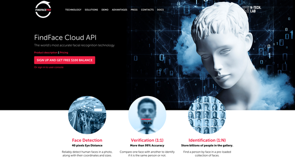 NTechLab's new service FindFace - Sputnik International