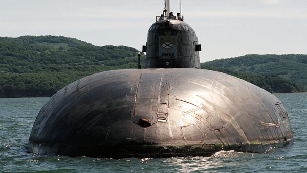 A nuclear-powered strategic missile submarine at sea A nuclear-powered strategic missile submarine at sea - Sputnik International