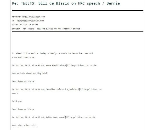 One of the 'Podesta Emails' released by Wikileaks One of the 'Podesta Emails' released by Wikileaks - Sputnik International
