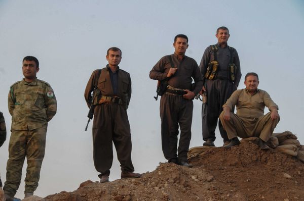Peshmerga forces near Mosul, Iraq Peshmerga forces near Mosul, Iraq - Sputnik International