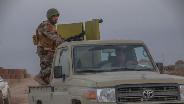 Peshmerga forces near Mosul, Iraq Peshmerga forces near Mosul, Iraq - Sputnik International