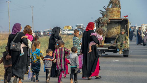 Refugees from Mosul Refugees from Mosul - Sputnik International