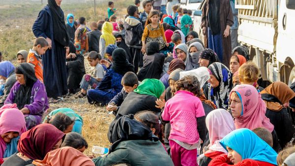 Refugees from Mosul Refugees from Mosul - Sputnik International