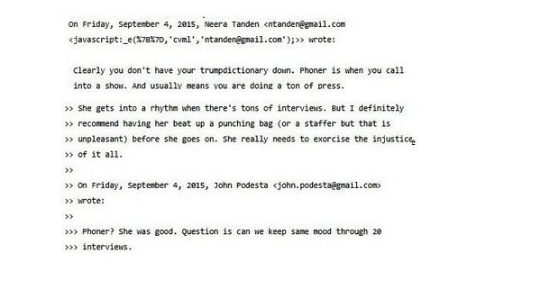 One of the 'Podesta Emails' released by Wikileaks One of the 'Podesta Emails' released by Wikileaks - Sputnik International