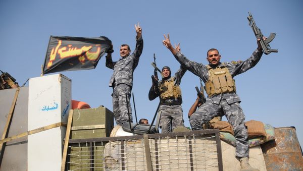 Iraqi army near Mosul - Sputnik International
