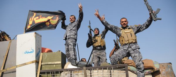 Iraqi army near Mosul - Sputnik International