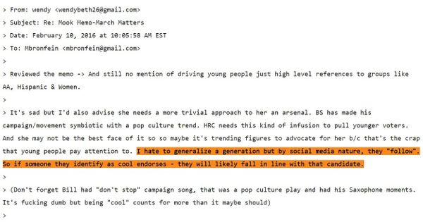 One of the 'Podesta Emails' released by Wikileaks One of the 'Podesta Emails' released by Wikileaks - Sputnik International