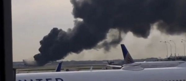 Chicago Plane Fire Chicago Plane Fire - Sputnik International