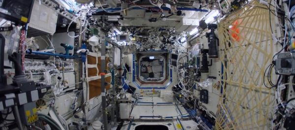 Space Station Fisheye Fly-Through 4K Space Station Fisheye Fly-Through 4K - Sputnik International
