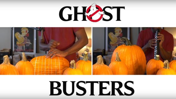 Ghostbusters Theme Song on Pumpkins - Dan Newbie - Sputnik International
