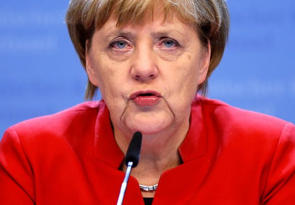 Germany's Chancellor Angela Merkel holds a news conference during a European Union leaders summit in Brussels, Belgium, October 21, 2016. Germany's Chancellor Angela Merkel holds a news conference during a European Union leaders summit in Brussels, Belgium, October 21, 2016. - Sputnik International