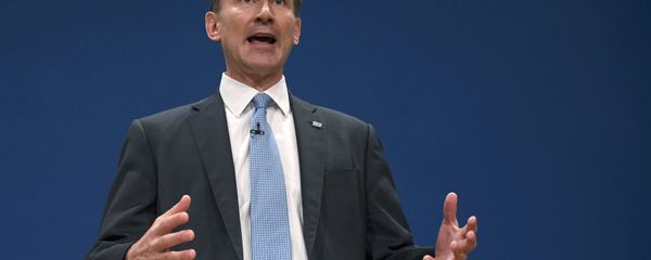 Britain's Health Secretary Jeremy Hunt delivers his keynote address at the annual Conservative Party Conference in Birmingham, Britain, October 4, 2016. Britain's Health Secretary Jeremy Hunt delivers his keynote address at the annual Conservative Party Conference in Birmingham, Britain, October 4, 2016. - Sputnik International