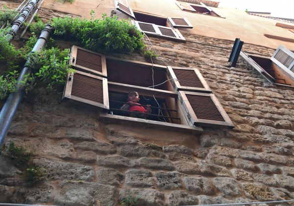 A boy seen from the window of a house in Saida (Sidon), the third largest city in Lebanon. A boy seen from the window of a house in Saida (Sidon), the third largest city in Lebanon. - Sputnik International