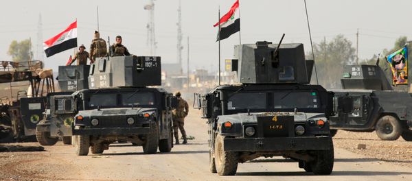 Iraqi special forces take part in an operation against Islamic State militants in Kokjali, west of Mosul, Iraq November 2, 2016 Iraqi special forces take part in an operation against Islamic State militants in Kokjali, west of Mosul, Iraq November 2, 2016 - Sputnik International