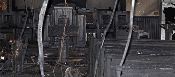 Inside Hopewell Missionary Baptist Church in Greenville Missippi - Sputnik International