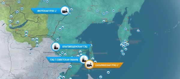 Map of new Sakhalin Hydroelectric Power Station project Map of new Sakhalin Hydroelectric Power Station project - Sputnik International