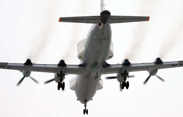 underside view of the Il-22PP - Sputnik International