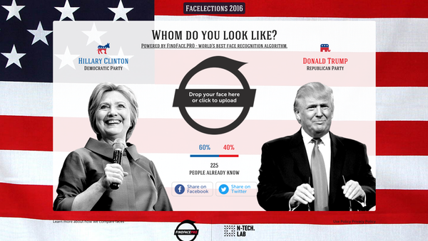 Facelections 2016 Facelections 2016 - Sputnik International